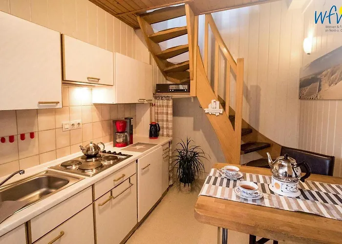 公寓 Haus Brandduenenweg 1 Robbe